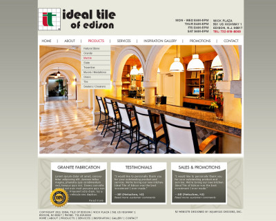 Ideal Tile Of Edison Aquarius Designs Inc Ideal Tile Edison